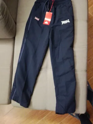 Pantaloni tuta Lonsdale blu 9/10 anni