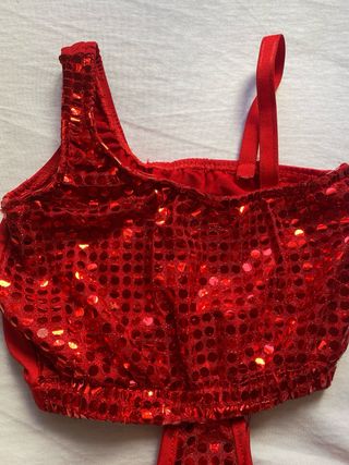 Vestido baile moderno lentejuelas