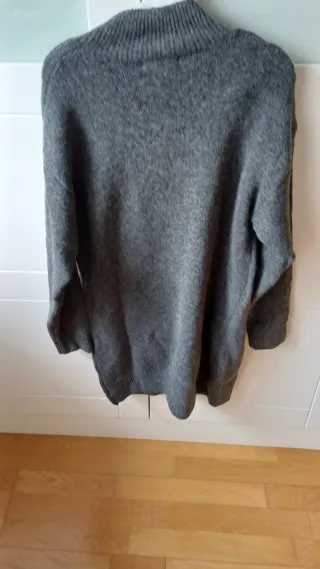 Sudadera Unigirl Gris con Leopardo y Lentejuelas T