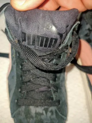 Zapatillas Puma Negras y Rosas