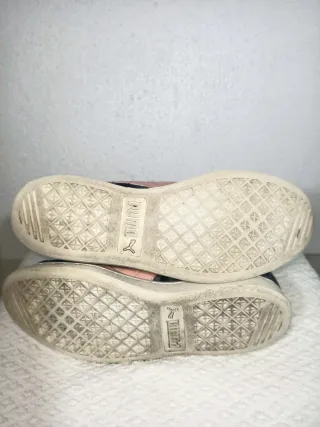 Zapatillas Puma Negras y Rosas