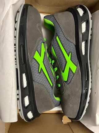 Calzado Seguridad U Power Gris/Verde