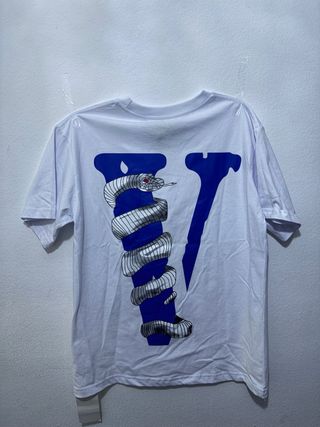 Camiseta VLONE V con serpiente azul