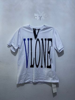 Camiseta VLONE V con serpiente azul