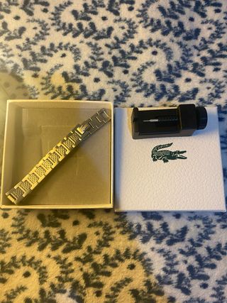 Pulsera Lacoste Oro y Plata