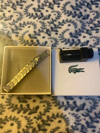 Pulsera Lacoste Oro y Plata