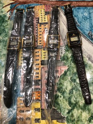 Lotto 4 Orologi Titus Digitali Oro