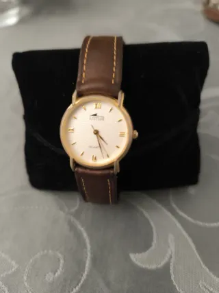 Reloj Lotus Mujer Dorado y Marrón