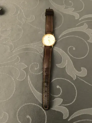 Reloj Lotus Mujer Dorado y Marrón