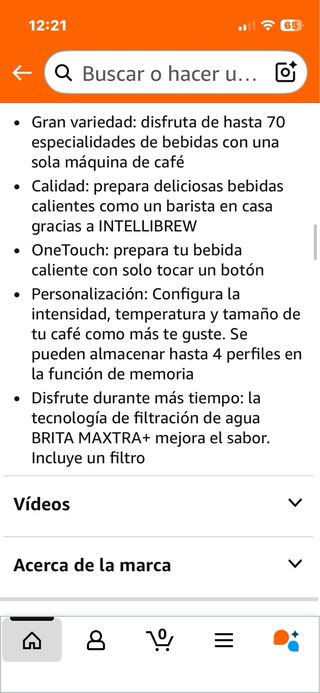 Cafetera Bosch Tassimo My Way 2 Roja