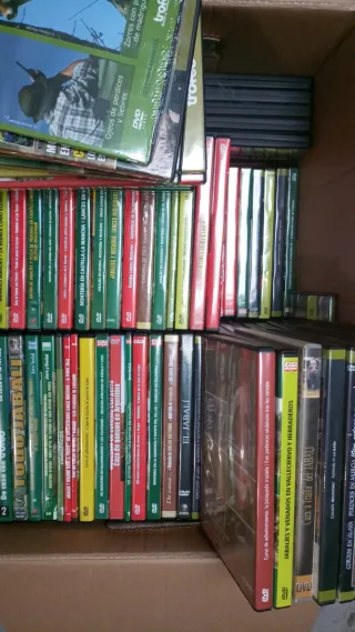 Colección DVD Caza Mayor,  se venden tb sueltos.