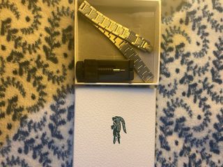 Pulseras Lacoste Oro y Plata