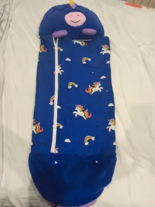 Saco dormir unicornio con almohada