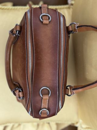 Borsa Cavalcanti Firenze Vera Pelle Marrone
