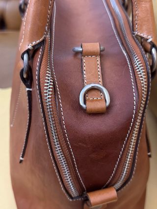 Borsa Cavalcanti Firenze Vera Pelle Marrone