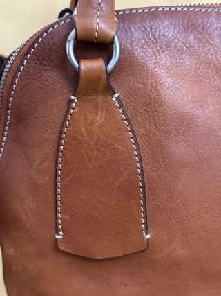 Borsa Cavalcanti Firenze Vera Pelle Marrone