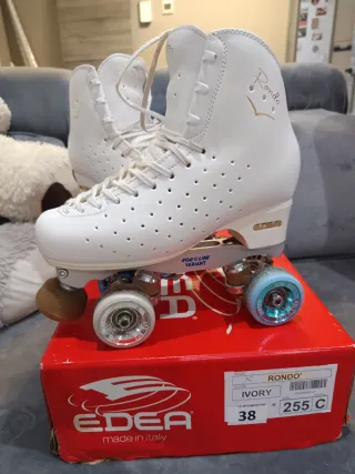 Patines profesionales blancos