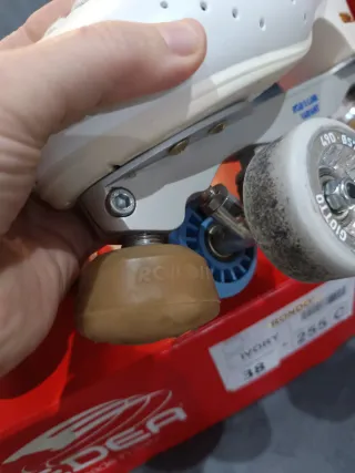 Patines profesionales blancos