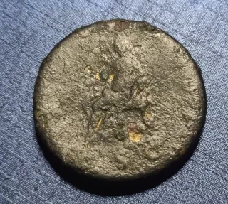 Sestercio de Trajano – Siglo II d.C. Moneda romana