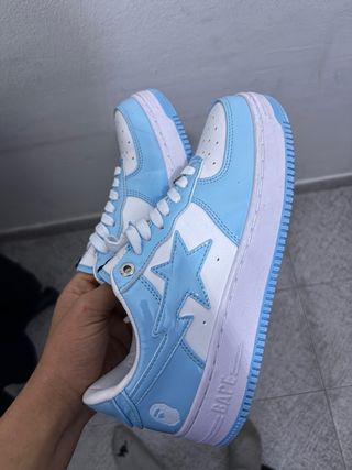 BAPE Zapatillas Azul y Blanco