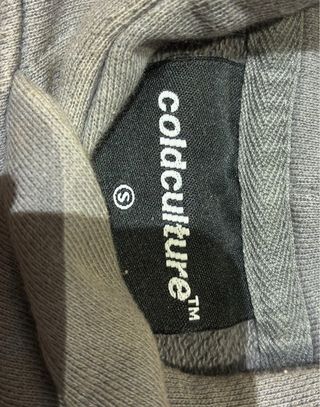 Sudadera Cold Culture Gris