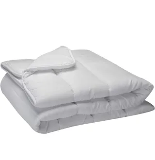 Piumone matrimoniale bianco nuovo.