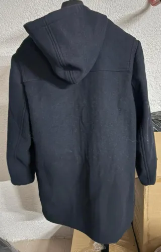 Abrigo Mango Azul Marino Hombre