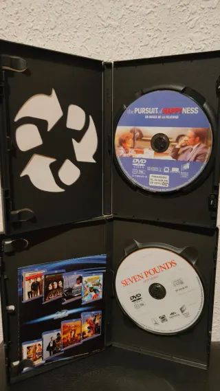 Pack DVD Will Smith:Siete Almas/En Busca felicidad