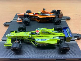 Lote 2 coches F1 Scalextric