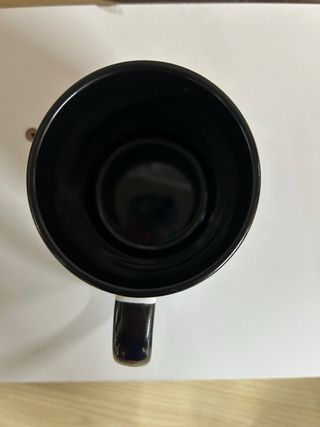 Tazza con stampa pianoforte e spartito
