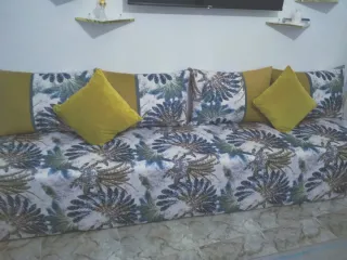 Fundas Sofá Árabes Tela y Terciopelo