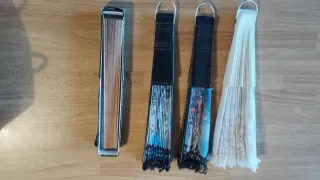 Lotto 4 ventagli da collezione