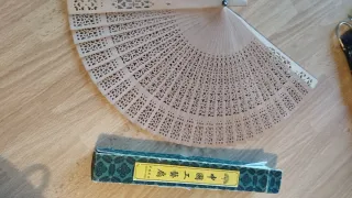 Lotto 4 ventagli da collezione