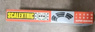 Scalextric Juego Curva Super Racing