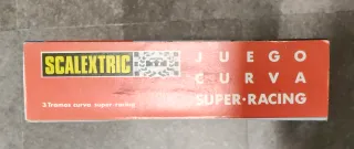 Scalextric Juego Curva Super Racing
