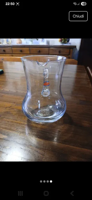 Caraffa in cristallo