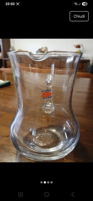 Caraffa in cristallo