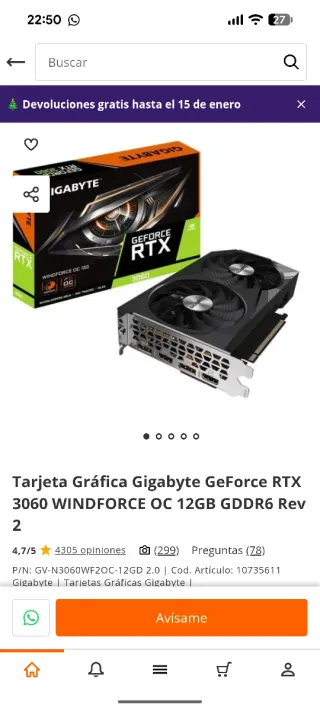Potente PC da Gaming Gigabyte RTX