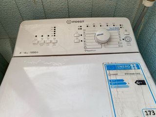 Lavadora Indesit Carga Superior 6kg 1000rpm