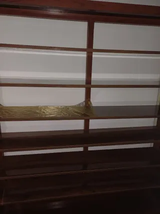 Armario zapatero  aliminllom marrón