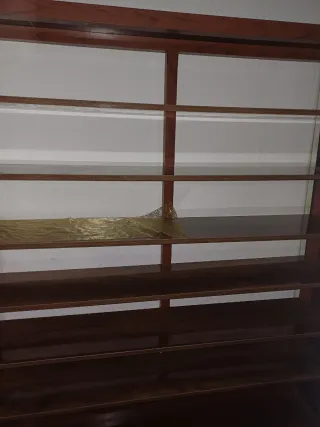 Armario zapatero  aliminllom marrón