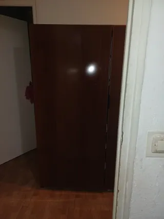 Armario zapatero  aliminllom marrón