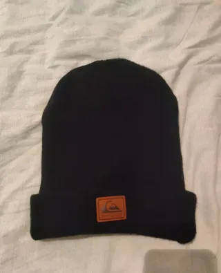 Gorro Quiksilver Negro Invierno, talla unica