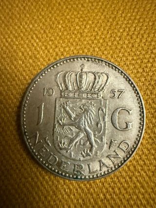 2 Monedas Países Bajos Juliana Reina
