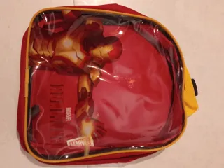 Mochila Bebe Iron Man Marvel Roja