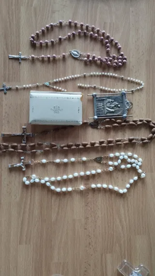 Lotto religioso preghiere 800 rosario effige