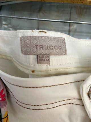 Pantaloncini Trucco Bianchi da Donna