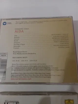 Verdi Aida & Falstaff CD - 2 Opere