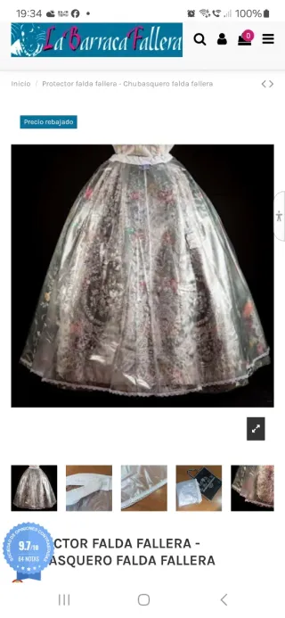 Protector falda fallera La Fallera