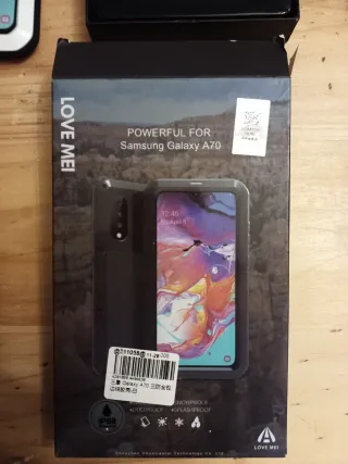 Funda Estanca LOVE MEI Samsung Galaxy A70 Nueva